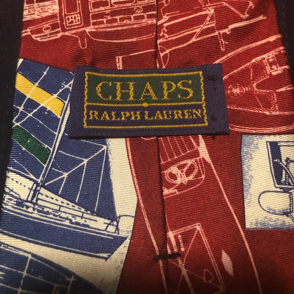 Silk Tie by Chaps by Ralph Lauren - Picture 2 of 2